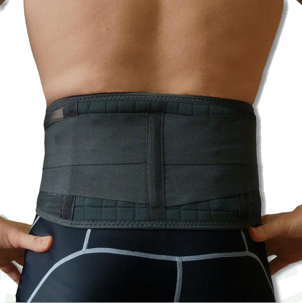 Magnetic Back Support -20 Pain Relief Magnets- Lower Lumbar Brace Belt Strap FREE PDF information on: 6 SIMPLE WAYS TO STOP BACK PAIN FOREVER! - Nur76