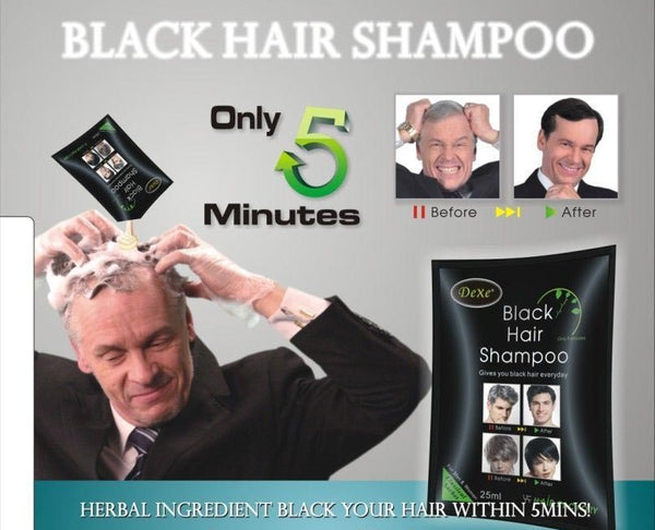 NEW Nur76 Instant black hair shampoo: fast, easy and natural shinny black hair! Limited stock available!! - Nur76