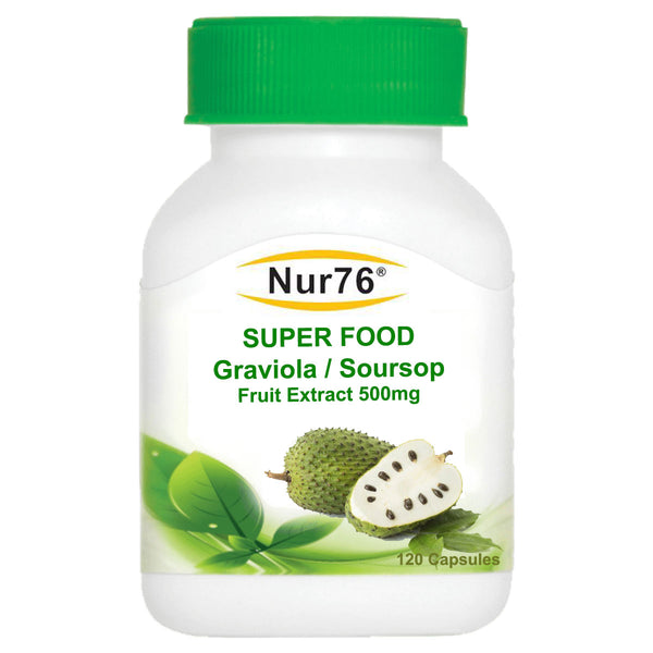Graviola / Soursop Fruit Extract 500mg; Super Anti-Cancer properties! RRP£42.99 - Nur76