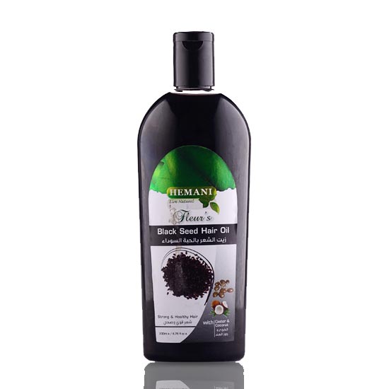 Hemani Black Seed Hair Oil, relieves head ache, minimise allergic reaction, increase hair growth. - Nur76