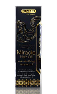 HEMANI Miracle Hair Oil UK - enriched with Argan Oil for dry and damaged hair repair dandruff free! - Nur76